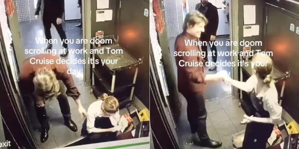 Viral βίντεο: Ο Τομ Κρουζ πήγε να βοηθήσει γυναίκα που νόμιζε ότι ήταν σε απόγνωση και εκείνη απλώς σκρόλαρε - Η απόλυτη έκπληξή της