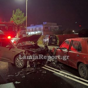 Λαμία: Πέθανε ο οδηγός που είχε τραυματιστεί σοβαρά στη χθεσινοβραδινή μετωπική σύγκρουση (ΒΙΝΤΕΟ-ΦΩΤΟ)