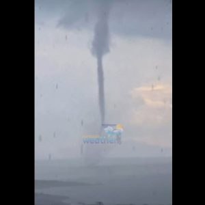 Καταιγίδα με υδροστρόβιλους στα Κουφονήσια (ΒΙΝΤΕΟ)