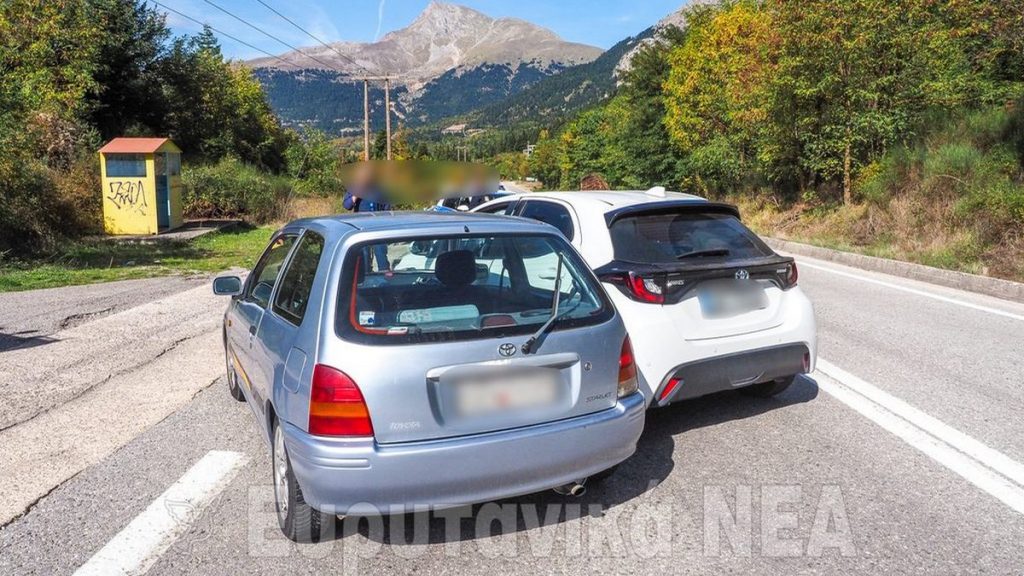 Τροχαίο στην εθνική οδό Καρπενησίου - Λαμίας με έναν τραυματία (ΦΩΤΟ)