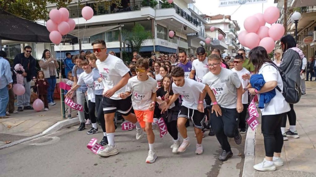 Pink Run Atalanti 2026 – 400 άνθρωποι ένωσαν τα βήματά τους για την πρόληψη του καρκίνου του μαστού