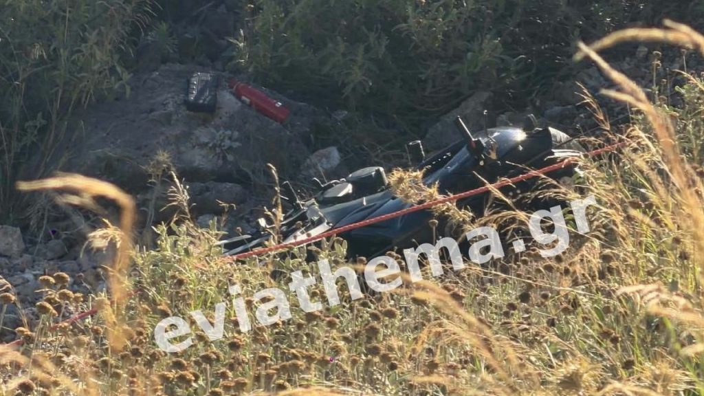 Εύβοια: Μηχανή έφυγε σε χαράδρα - Τραυματίας ο οδηγός