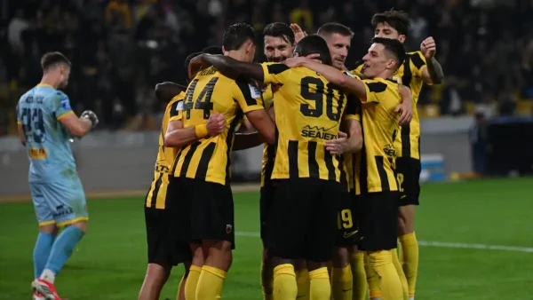 ΑΕΚ – Παναιτωλικός 5-0: «Πολυβόλα» στην Allwyn Arena και επιστροφή στις νίκες για την Ένωση