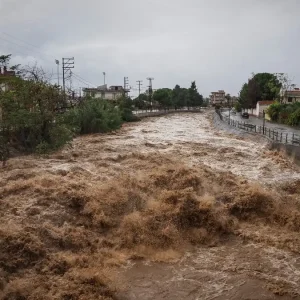 Μεγάλα ύψη βροχής σε Ρόδο, Κεντρική Ελλάδα και Χαλκιδική – Στα 295 mm οι τόνοι νερού ανά στρέμμα στη Στενή Ευβοίας