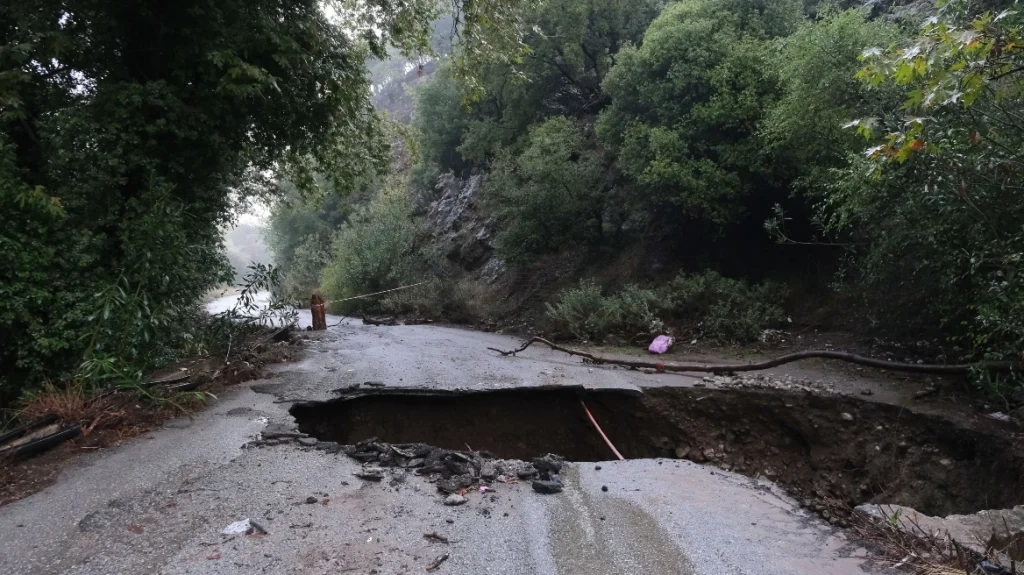 Σε επιφυλακή για νέο κύμα κακοκαιρίας στο Ρέθυμνο, σε κατάσταση έκτακτης ανάγκης ο Μυλοπόταμος