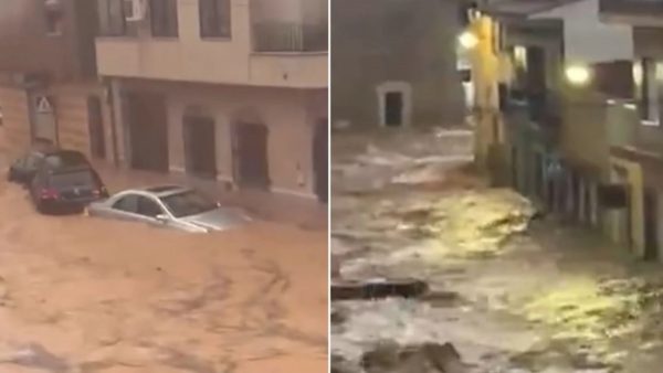 Στο έλεος της κακοκαιρίας η Ισπανία: Σφοδρές οι πλημμύρες στην Καταλονία – Νεκροί δύο άνθρωποι, ένας αγνοούμενος