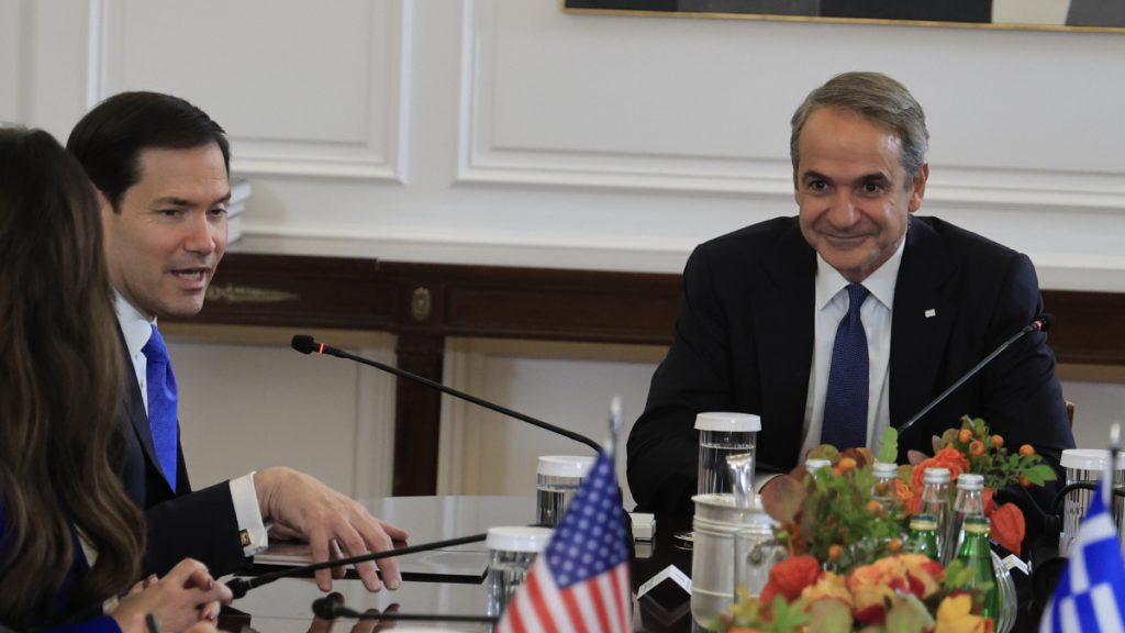 Επίσκεψη Μάρκο Ρούμπιο: H ομιλία – αποθέωση την Ελλάδα, το δώρο του Προέδρου της Δημοκρατίας και το δείπνο με ελληνικές γεύσεις