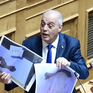 Πλακιάς για Βελόπουλο: Τον είδα έκπληκτος να δείχνει φωτογραφίες οστών ζώων στη Βουλή φωνάζοντας ότι είναι από τα θύματα των Τεμπών