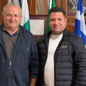 Ο Δήμαρχος Δομοκού συναντήθηκε με τον Πρόεδρο του Συλλόγου Πολυτέκνων Οικογενειών Φθιώτιδας