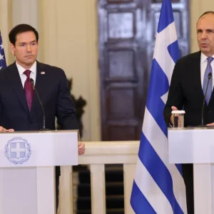 Γεραπετρίτης: Τα F-35 αναδεικνύουν τη σταθερή αμυντική σχέση μας - Ρούμπιο: Σπουδαίος σύμμαχος η Ελλάδα, απόλυτη αφοσίωση στην ενεργειακή συνεργασία των δυο χωρών
