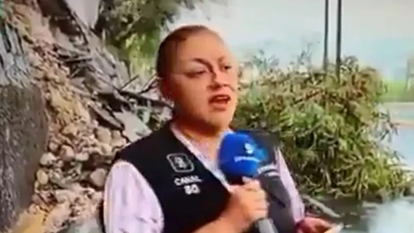 Δημοσιογράφος στο Μεξικό παρασύρεται από αυτοκίνητο σε «ζωντανή» σύνδεση – Βίντεο