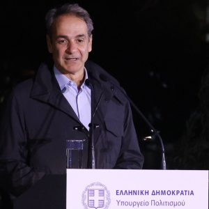 Μητσοτάκης στην τελετή για τον νέο φωτισμό του Λευκού Πύργου: «Φωτίζουμε ολόκληρη τη Θεσσαλονίκη, ολόκληρη τη Μακεδονία»