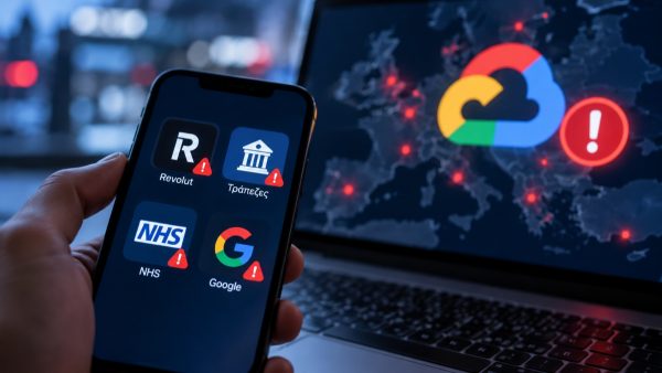 Ψηφιακό μπλακ άουτ λόγω Google Cloud: Προβλήματα σε Revolut, τράπεζες, NHS και εφαρμογές στην Ευρώπη