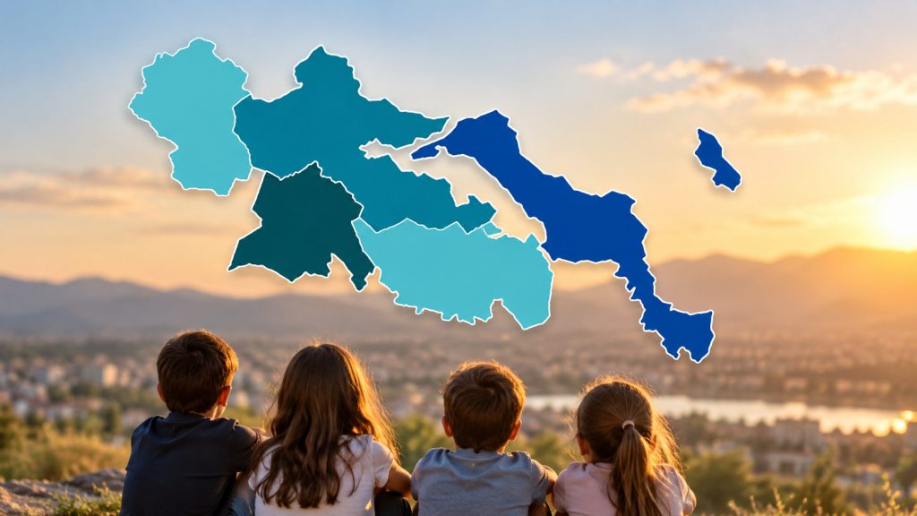 Στερεά Ελλάδα: Ευτυχισμένα δηλώνουν 3 στα 4 παιδιά - Στην 8η θέση πανελλαδικά