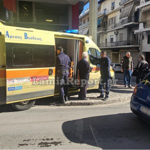 Λαμία: Αυτοκίνητο παρέσυρε δύο πεζούς στο κέντρο της πόλης