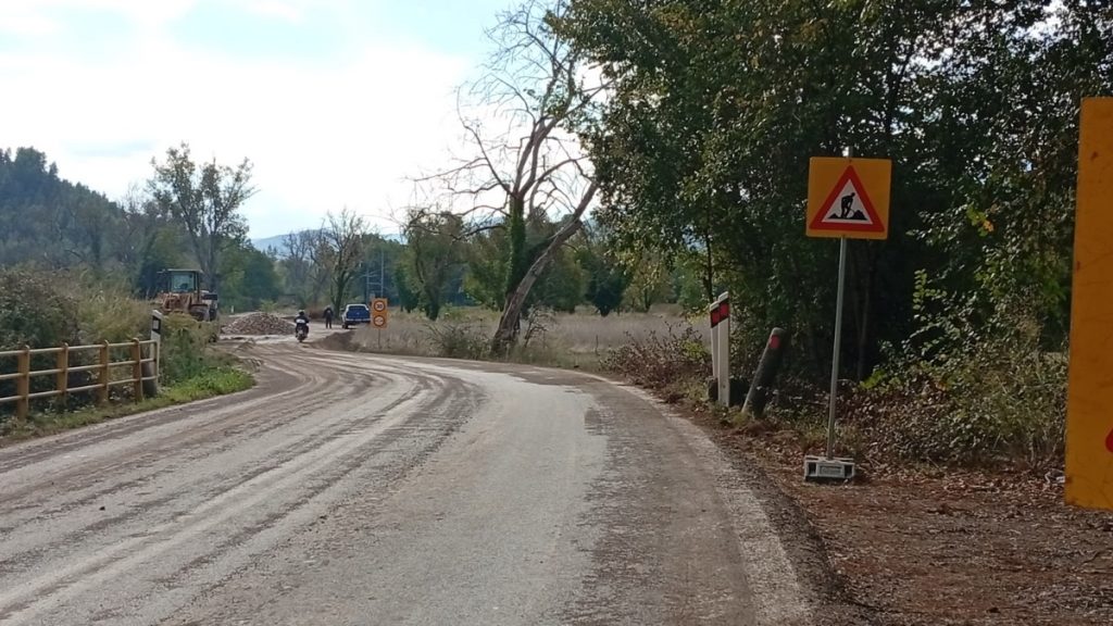 Παραδίδονται σε κυκλοφορία παρακάμψεις 250 μέτρων στο τμήμα Προκόπι - Μαντούδι
