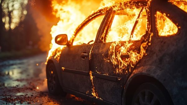 Καμένο αυτοκίνητο από διαδηλώσεις - Ποιος το πληρώνει;