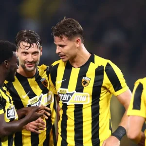 ΑΕΚ – ΟΦΗ 3-0: Ρέλβας και Μουκουντί είχαν τα «κλειδιά» της νίκης στην Allwyn Arena
