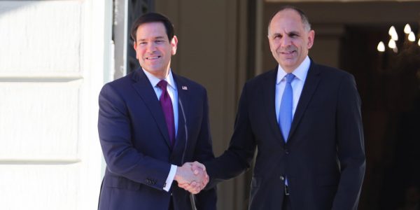 H επίσκεψη Ρούμπιο στην Αθήνα -Αυτή την ώρα στο ΥΠΕΞ για τη συνάντηση με τον Γιώργο Γεραπετρίτη