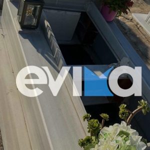 Εύβοια: Καταγγελία για κλοπή μαρμάρινης πλάκας από μνήμα στο κοιμητήριο Καστέλλας