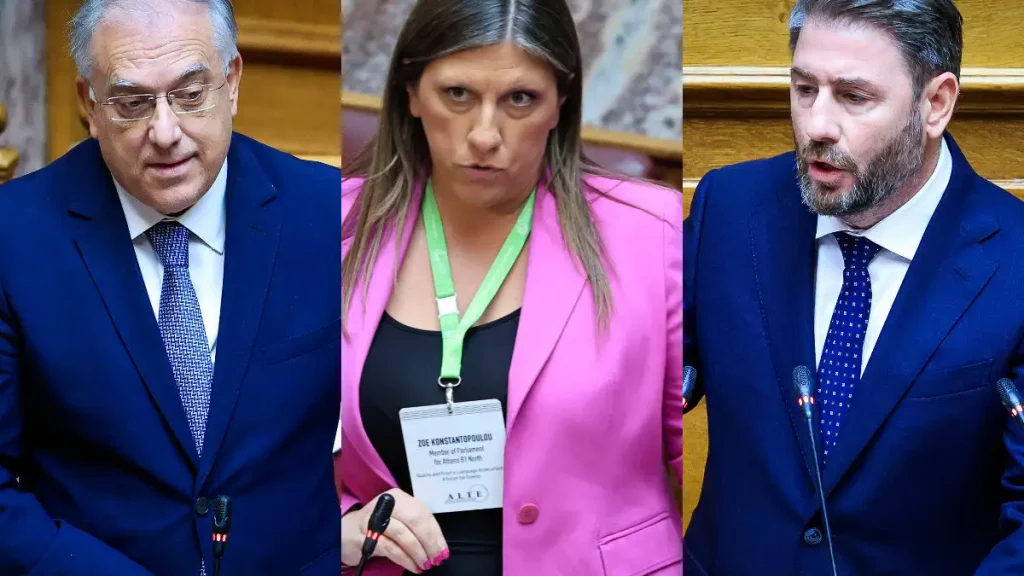 Mετωπική Κωνσταντοπούλου με Θεοδωρικάκο και Ανδρουλάκη: «Ούτε η μαφία δεν τα κάνει αυτά» – «Δεν είμαι πρόεδρος του Παναθηναϊκού όπως ήταν ο πατέρας σας»