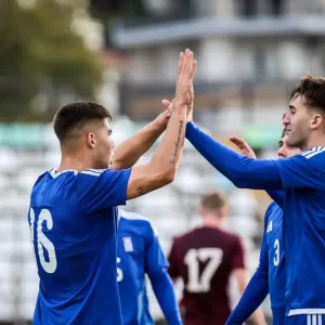 Ελλάδα – Λετονία 4-2: «Σαρωτική» η Εθνική Ελπίδων στη Λιβαδειά