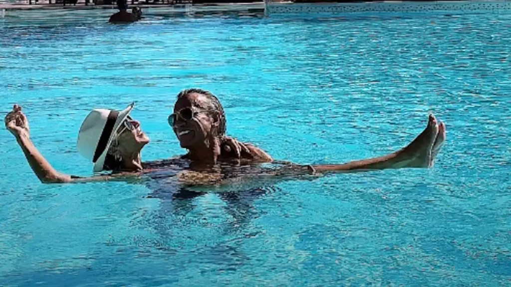Άννα Βίσση και Ηλίας Ψινάκης σε πισίνα στο Μαρόκο: «Τι άλλο να ζητήσεις από τη ζωή» έγραψε ο μάνατζερ