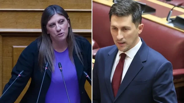 «Σφάχτηκαν» Ζωή Κωνσταντοπούλου και Παύλος Χρηστίδης στη Βουλή: «Είστε μούφα αντιπολίτευση» – «Ντροπή σας»