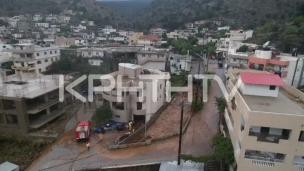 Κακοκαιρία στην Κρήτη: «Κρανίου τόπος» τα Ζωνιανά, δρόμοι θαμμένοι στη λάσπη – Εικόνες της θεομηνίας από ψηλά