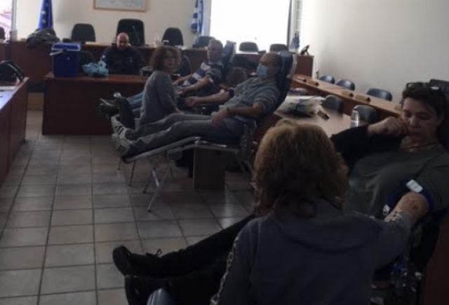 Εθελοντική αιμοδοσία στην Αταλάντη