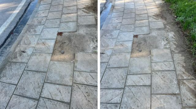 Παγίδες στα πεζοδρόμια...