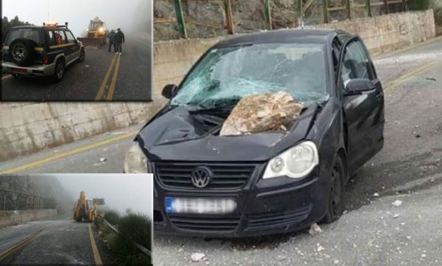 Νέες διακοπές της κυκλοφορίας στην επαρχιακή οδό Αράχωβας - Επταλόφου