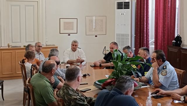 Φθιώτιδα: Έκτακτη συνεδρίαση του Συντονιστικού Πολιτικής Προστασίας