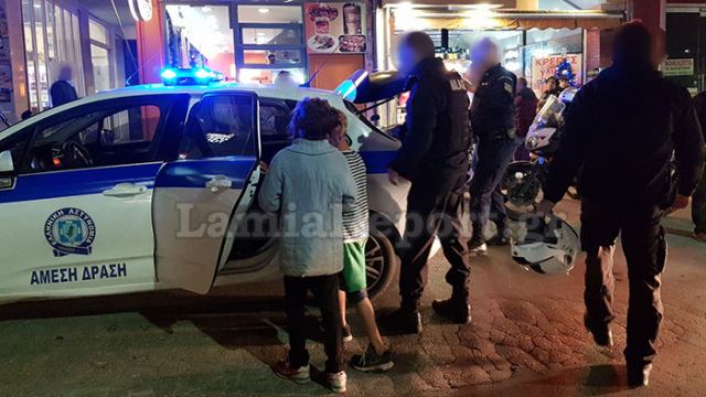 Λαμία: Κυνηγητό και σύλληψη τριών μικρών κλεφτών