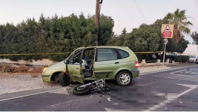 Κύπρος: Μηχανή κόπηκε στα δυο μετά από σύγκρουση με ΙΧ - Νεκρός ο 35χρονος οδηγός της