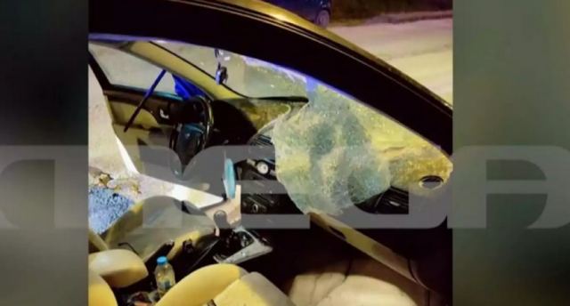 Θεσσαλονίκη: Φωτογραφίες από το αυτοκίνητο του 62χρονου - Οι φιάλες υγραερίου και το σπασμένο παρμπρίζ