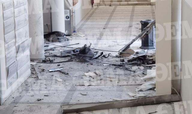 Ανατίναξαν το ΑΤΜ στο Σισμανόγλειο - Οι δράστες είχαν ντυθεί γιατροί