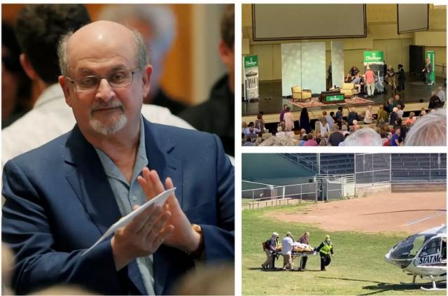 Σαλμάν Ρούσντι: Εκτός μηχανικής υποστήριξης, κατάφερε να μιλήσει – Δήλωσε «αθώος» ο δράστης της επίθεσης