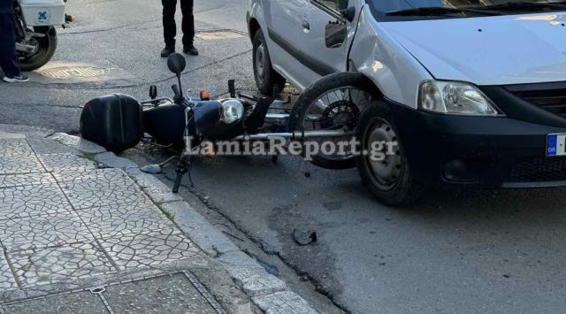 Λαμία: Παραβίασε το STOP και 