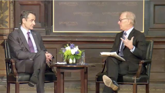 Μητσοτάκης: Μπούμπερανγκ θα γυρίσουν στην Τουρκία τα παζάρια με το ΝΑΤΟ - Η ανοικτή συζήτηση στο Georgetown University