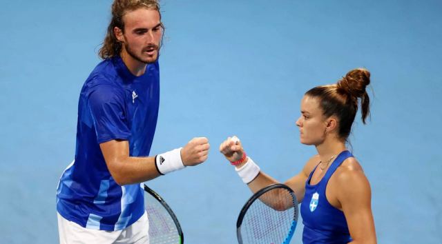 Μαρία Σάκκαρη και Στέφανος Τσιτσιπάς κάνουν πρεμιέρα στη Ρώμη