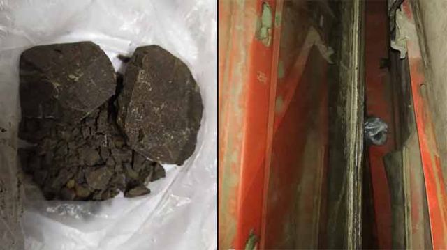 Είχε τα ναρκωτικά κρυμμένα στην ταπετσαρία της πόρτας του οδηγού (ΒΙΝΤΕΟ)