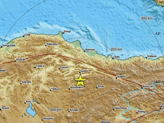 Ισχυρός σεισμός 5,6 Ρίχτερ στην Τουρκία