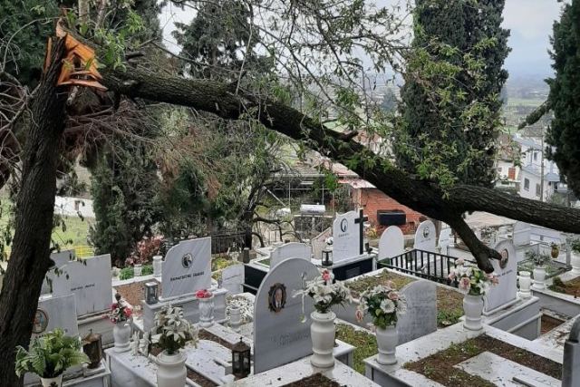 Εικόνα από το κοιμητήριο Μακρακώμης