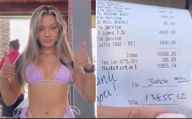 Το εξωπραγματικό φιλοδώρημα που έδωσαν δύο παρέες σε μία σερβιτόρα