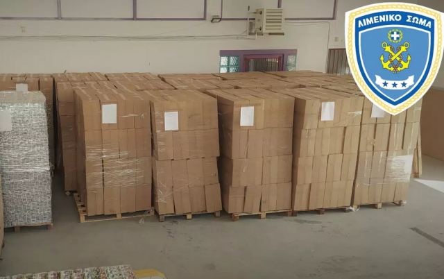 Πάνω από 7 εκατ. λαθραία τσιγάρα σε φορτηγό με ψάρια