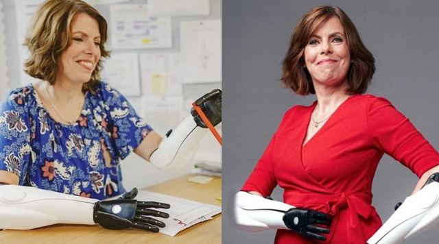 Η βιονική δασκάλα της Βρετανίας που παραδίδει μάθημα ζωής