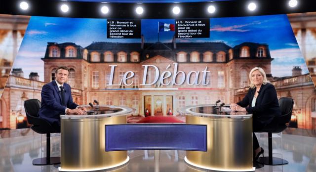 Γαλλικές εκλογές: Πιο πειστικός o Μακρόν από τη Λεπέν στο debate σύμφωνα με δημοσκόπηση