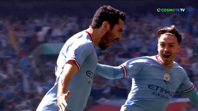 Μάντσεστερ Σίτι – Μάντσεστερ Γιουνάιτεντ: Ο Ιλκάι Γκιντογκάν πέτυχε το πιο γρήγορο γκολ σε τελικό Κυπέλλου Αγγλίας