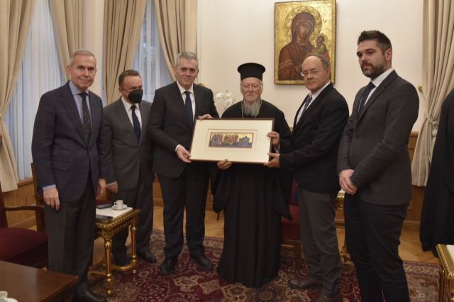 Στο Οικουμενικό Πατριαρχείο ο Γιάννης Σαρακιώτης